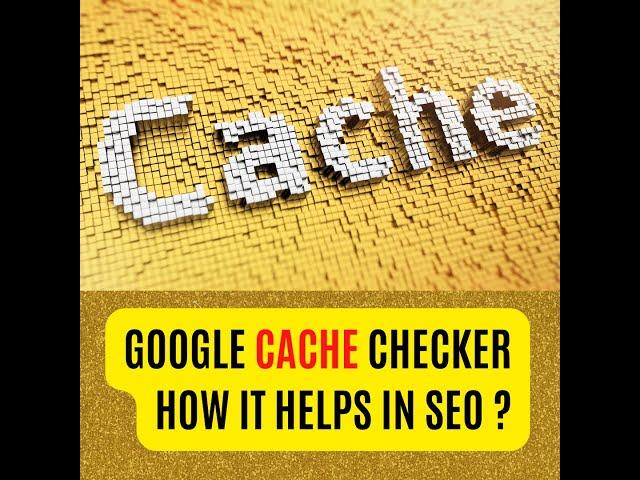 Free online Google cache checker