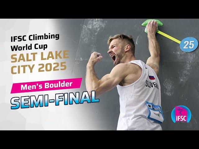 Men's Boulder semi-final | Salt Lake City 2025