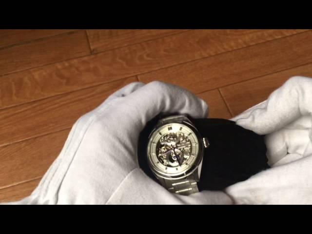 Unbox Orient Star Full Skeleton SDX00001W0