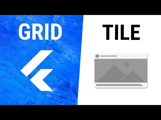 Flutter GridTile Widget