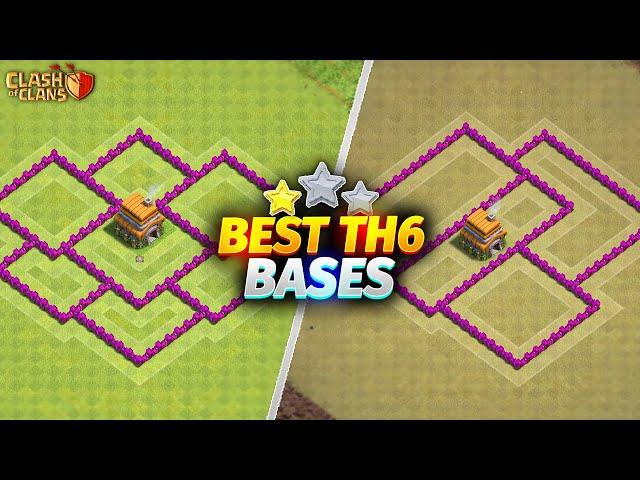 NEW TH6 Base Link | BEST Town Hall 6 (Trophy/War/Hybrid/Farming) Base | Clash Of Clans