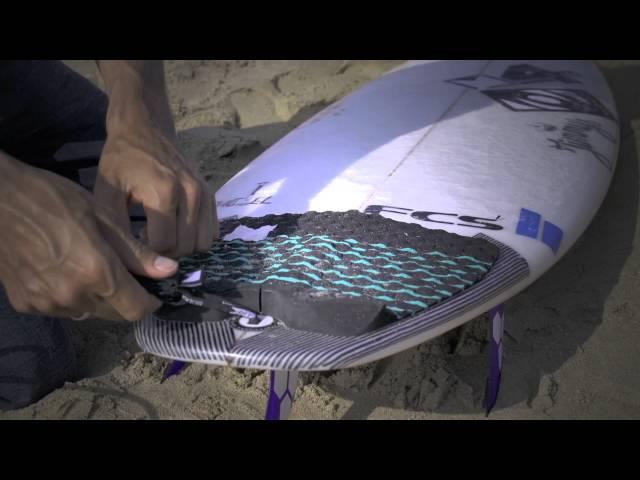 Surfing - How to: Attach a surfboard leash