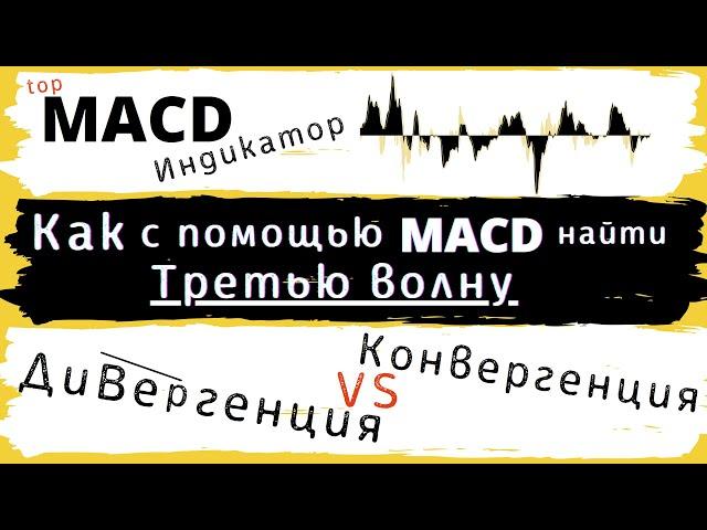 Индикатор MACD |  Дивергенция и Конвергенция | Искатель третьей волны