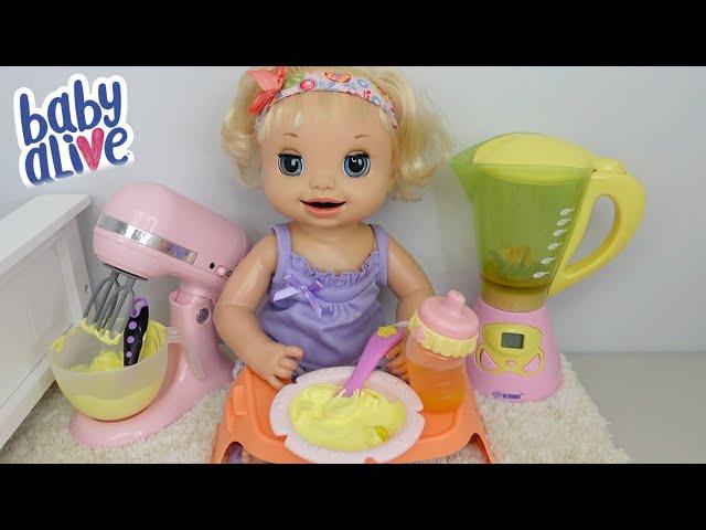 Feeding Baby Alive Hayley Soup  baby alive videos