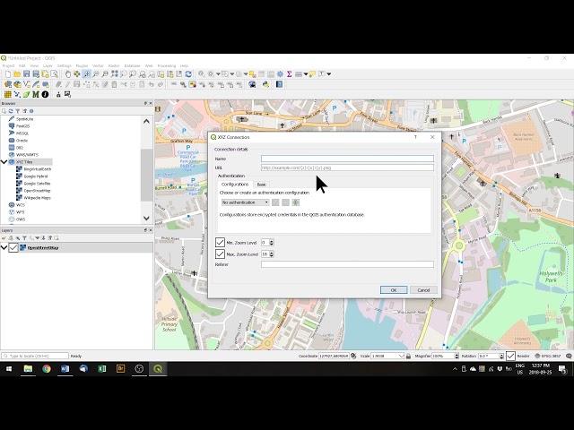 QGIS Basics - Adding basemaps as XYZ tiles