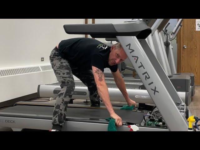 Treadmill Waxing ~ NO TOOLs version