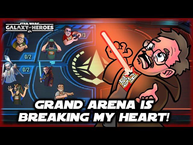 Kyber 2 Grand Arena...Is Eating My Lunch!!!   Star Wars Galaxy of Heroes