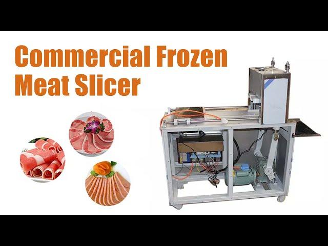 Commercial Frozen Meat Slicer | Mutton Roll Machine | Meat Slicing Equipment