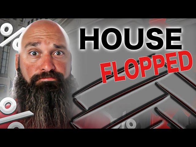 Home Flippers Are Flopping!