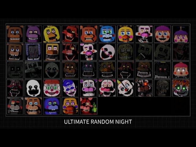 Roblox Ultimate Random Night Update 2024!: Animatronics Remake (Gameplay) #6