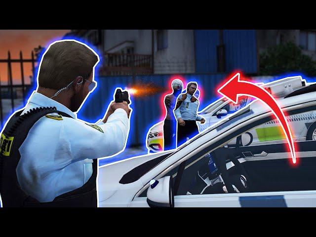 Betjent bliver taget som GIDSEL! ‍️ | GTA 5 RP