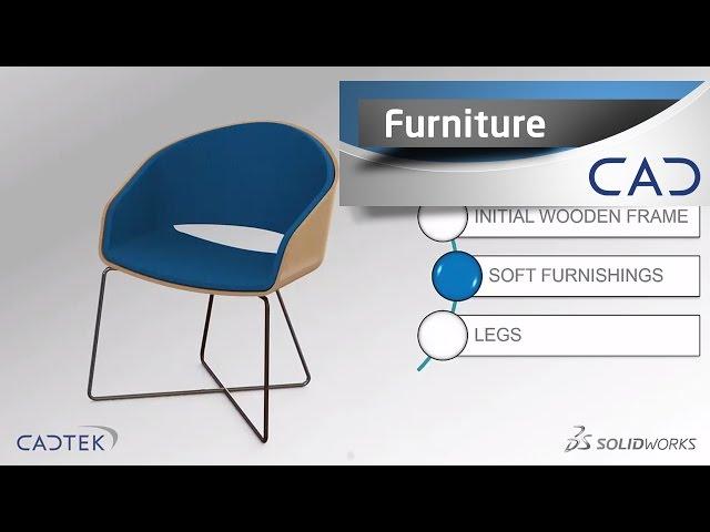 Designing a chair in SolidWorks - free tutorial