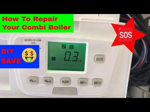 How To Repressurise And Refill A Combi Boiler DIY Guide E118 E1 18