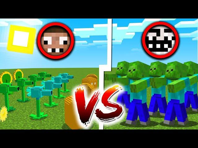 ЧИТЕР И ПРО СЫГРАЛИ В НОВУЮ МИНИ-ИГРУ PLANTS VS ZOMBIE В МАЙНКРАФТ! ЧИТЕР И ПРО ИГРАЮТ В MINECRAFT!