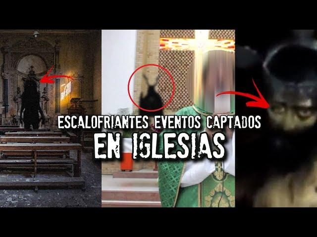 El escalofriante video grabado en una iglesia