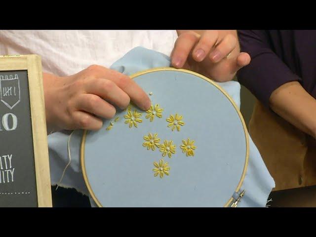 Learning Embroidery with Studio Six!