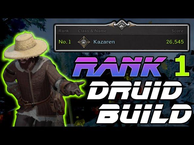 Rank 1 Druid Build High Roller PvP : Dark and Darker