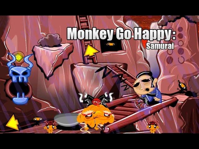 Monkey Go Happy: Samurai - Walkthrough