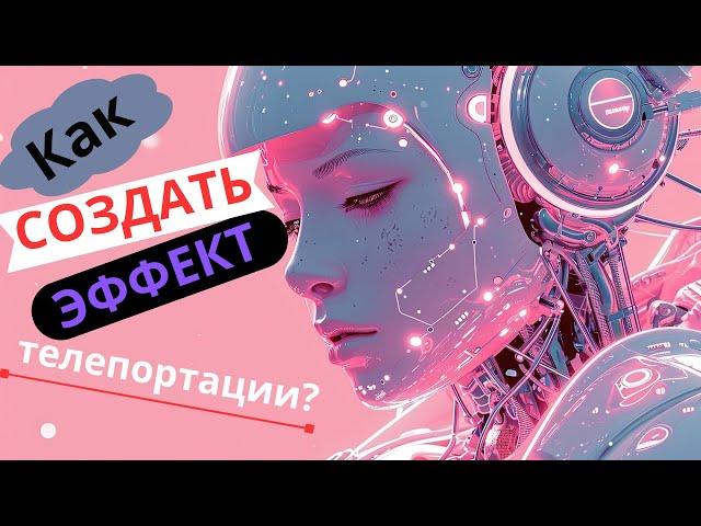 VSDC. Урок 53. Как создать эффект телепортации без Маски? #vsdc