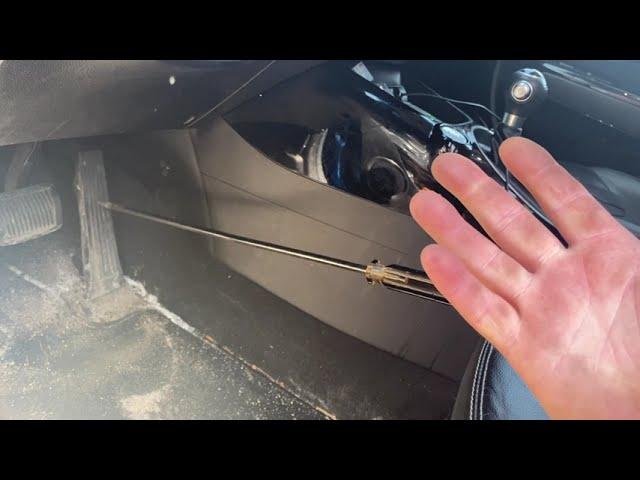 quick tip .how to easily raise car idle speed for servicing