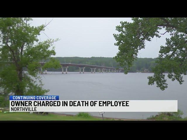 Owner charged in death of employee