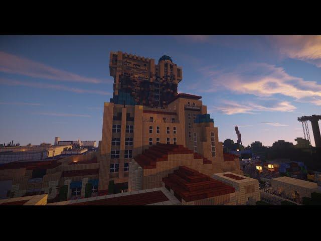 Minecraft - Disneyland Paris Tower Of Terror