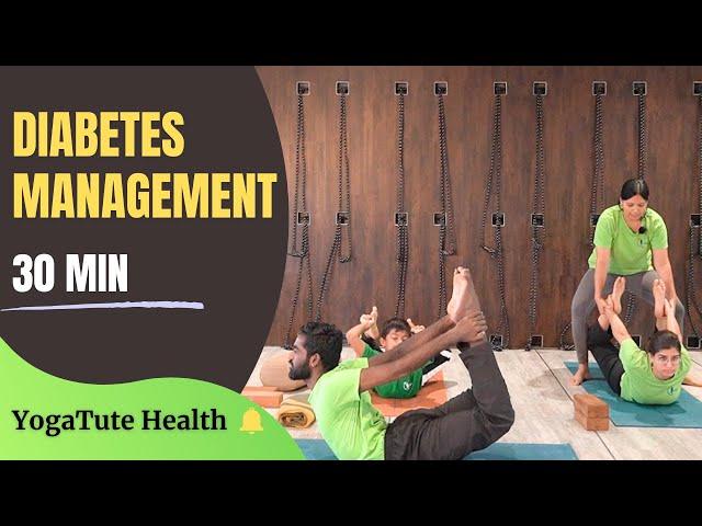 Yoga for Diabetes Management | Asanas to Transform Your Health| All Age @yogatute