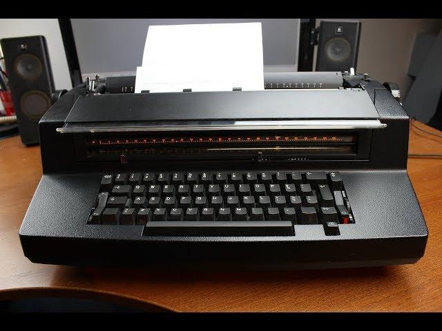 IBM Selectric typewriter review - and how it works!