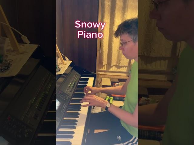 How I practice Snowy-Undertale-Toby Fox on piano#piano#music#tiktok#viralvideo