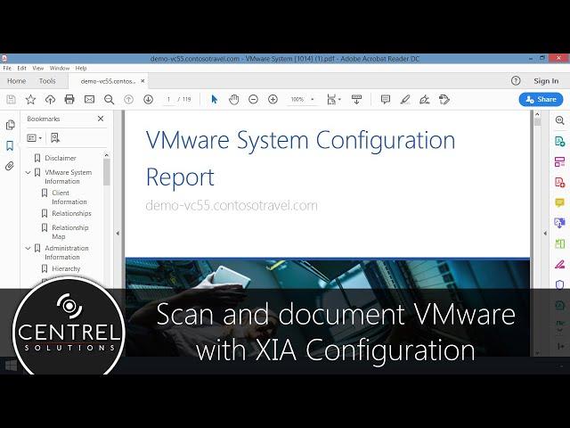 VMware Documentation Tool #xiaconfiguration