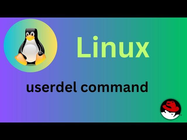 49/50 Basic Linux Commands | userdel command Explained #shortsvideo #linux  #linux_tutorial