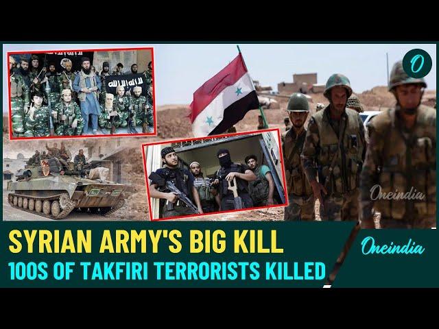 Syria Breaking: Video of 100s of Takfiri Terrorists Killed By Syrian Army's Deadliest New War