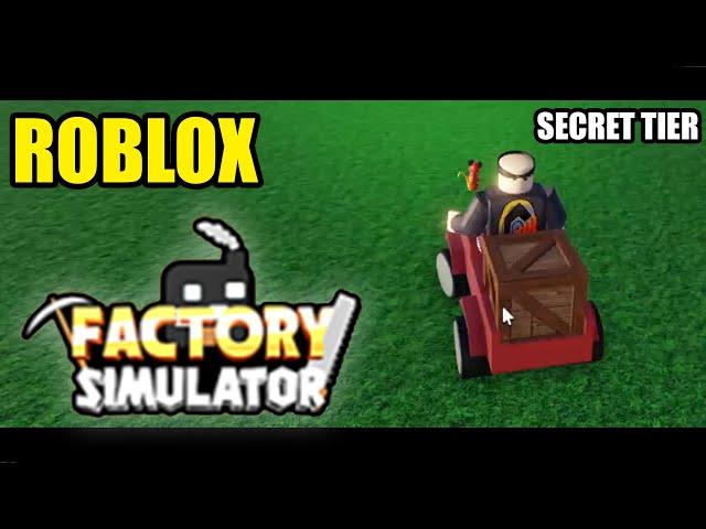 [CODE TIER] EP 1 FACTORY SIMULATOR ROBLOX CODES TIER 1 2022