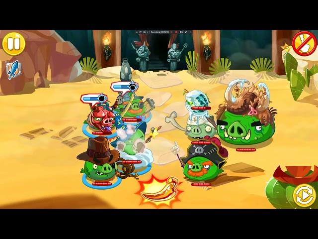 Angry Birds Epic - Way of Ronin Vengeful Strike is defeated