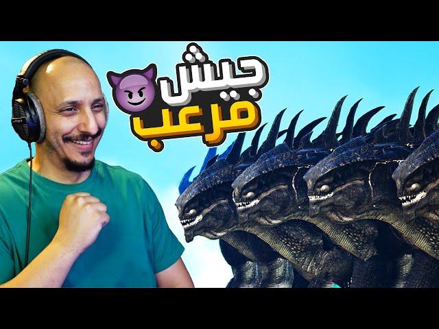 أرك الهاوية #3 | بنيت جيش من الملك كاجو وهجمت على عمر! Ark Abyss