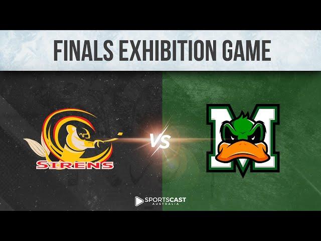 FINALS WEEKEND | Exhibition Game 1 - Sydney Sirens v Melbourne Ducks | AWIHL 2024/25 Season