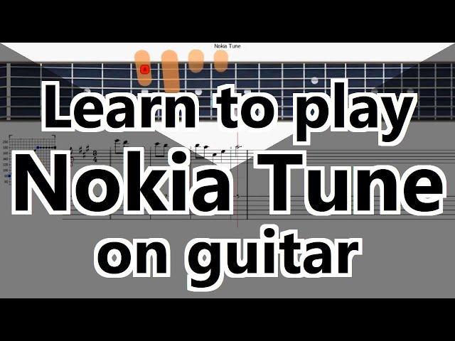 Learn to play Nokia Tune on guitar with the Speed Curve Trainer