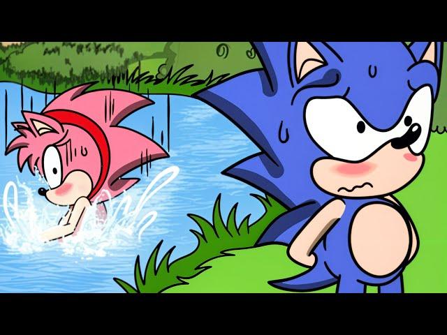 Sonic Got Into A Very Awkward Situation... [Sonic Comic Dub]