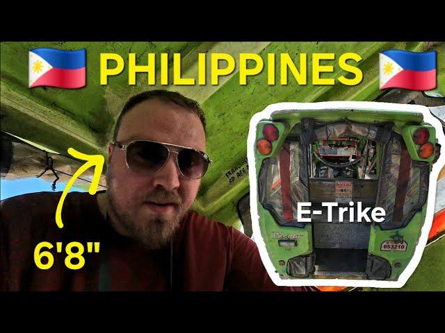 Westerner tries a Filipino E-Trike! Naga City 