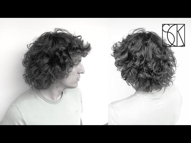 SHAG HAIRCUT (ROUNDED LAYERS) -  tutorial by SANJA KARASMAN