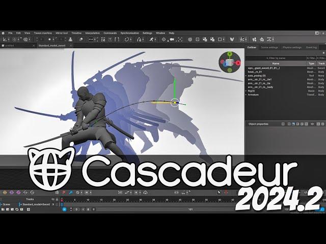 Cascadeur 2024.2 Released - This is AI Done Right!