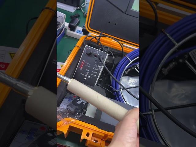 14mm sewer camera inspects 25mm pipe video demo #vicam #vicamcamera #sewercamera