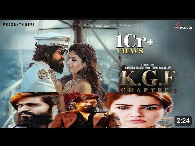 kgf chapter 3 full movie in hindi,kgf 3 full movie in hindi 2024,kgf chapter 3 trailer, KGF3 #kgf