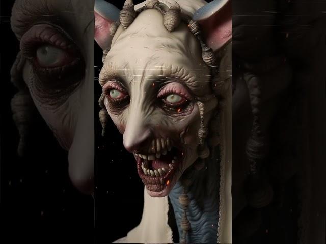 The Spooky and Devil Characters Created by MidJourney AI #shorts hh