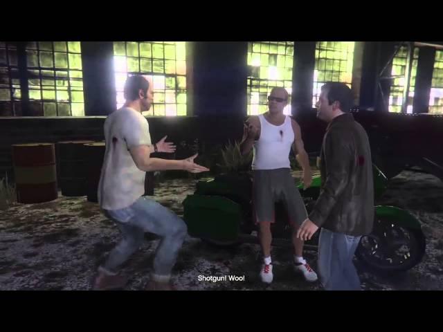 Kill them all! GTA V Story Mode final mission - Death Wish on PS4