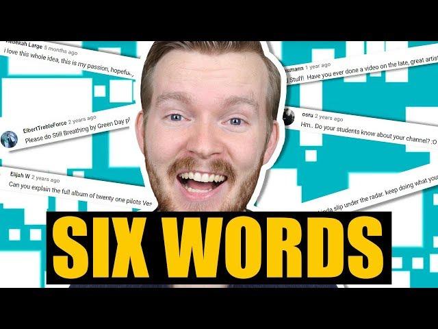 The Pop Song Professor in 6 Words