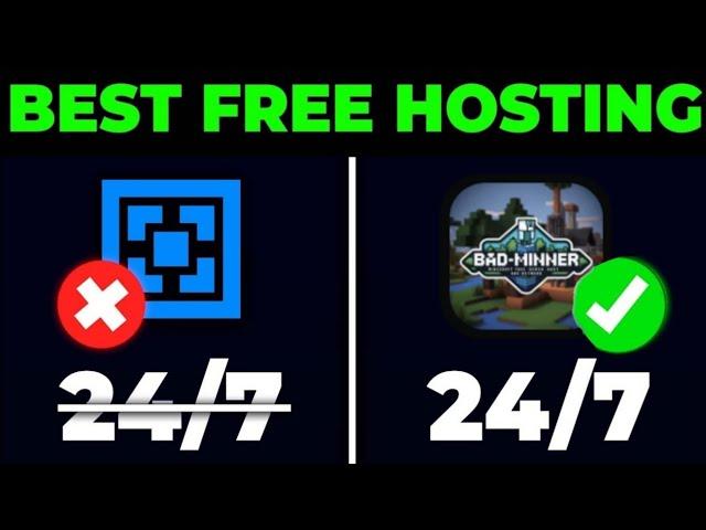 The best Free 24/7 minecraft server hosting | Best 24/7 online minecraft server | BadMinners Hosting