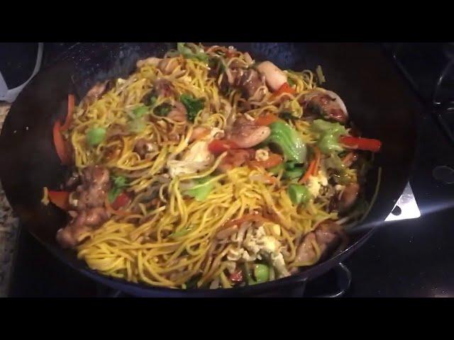 Amateur Chicken Chow Mein 