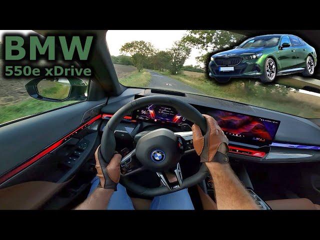 2024 BMW 550e xDrive | POV test drive