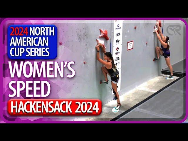 NACS | Speed Finals | Women's | Hackensack | 2024